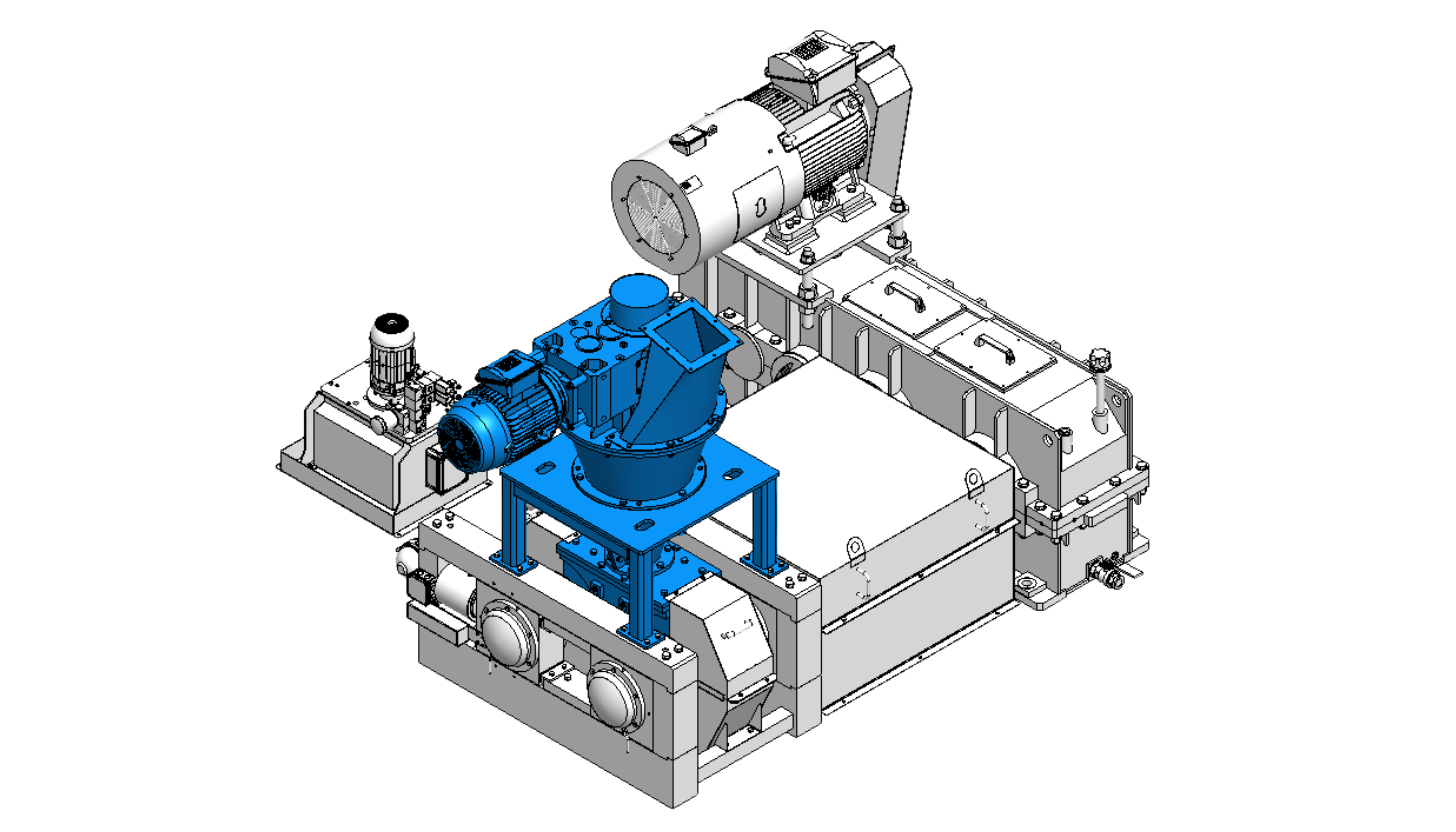 Précompacteur de la presse à roues tangentes